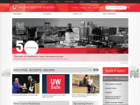 Desktop screenshot for uwinnipeg.ca