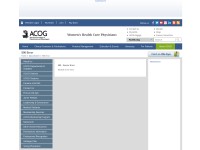 Desktop screenshot for acog.org