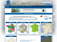 Desktop screenshot for map-france.com