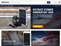 Desktop screenshot for 4patriots.com