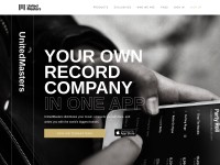 Desktop screenshot for unitedmasters.com