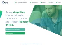 Desktop screenshot for id.me
