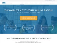 Desktop screenshot for sosonlinebackup.com