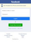 How fbsbx.com looks like on a mobile device such as an iPhone.