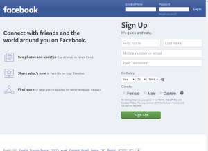 How fbsbx.com looks like on a tablet such as an iPad.