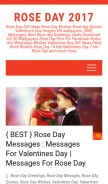 How fbwhatsapquotes.com looks like on a mobile device such as an iPhone.