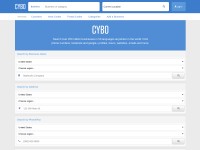 Desktop screenshot for cybo.com