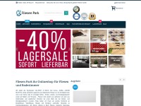 Desktop screenshot for fliesenpark.de