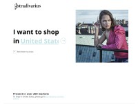 Screenshot of stradivarius.com