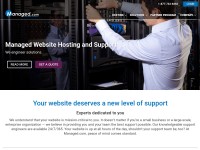 Desktop screenshot for managed.com