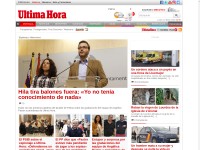 Desktop screenshot for ultimahora.es