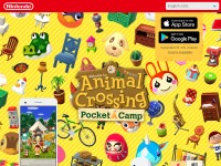 Desktop screenshot for ac-pocketcamp.com