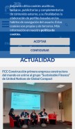 How fcc-ca.com looks like on a mobile device such as an iPhone.