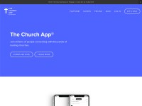 Desktop screenshot for thechurchapp.org