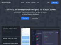 Desktop screenshot for sessionstack.com