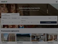 Desktop screenshot for otodom.pl
