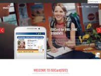 Desktop screenshot for isecard.com