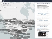 Desktop screenshot for trendsmap.com