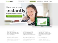 Desktop screenshot for screenleap.com