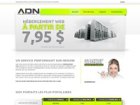Desktop screenshot for adnhosting.ca