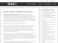 Desktop screenshot for isae.it
