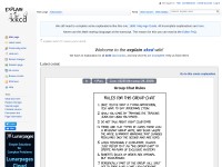 Desktop screenshot for explainxkcd.com
