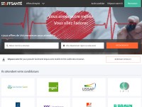 Desktop screenshot for staffsante.fr