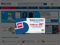 Desktop screenshot for seton.fr