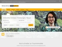 Desktop screenshot for immowelt.ch