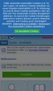 How fddb.info looks like on a mobile device such as an iPhone.