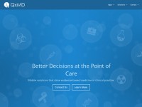 Desktop screenshot for qxmd.com