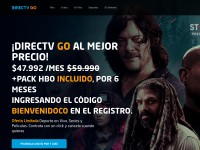 Desktop screenshot for directvgo.com