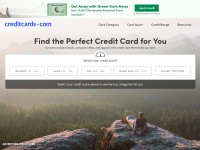 Desktop screenshot for creditcards.com