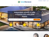 Desktop screenshot for solarreviews.com