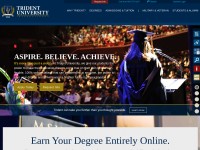 Desktop screenshot for trident.edu
