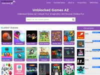 Desktop screenshot for unblockedgamesaz.net