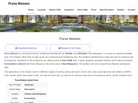 Desktop screenshot for purvaweaves.live