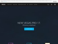 Desktop screenshot for vegascreativesoftware.com