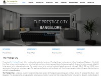 Desktop screenshot for prestigecity.gen.in