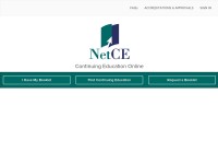 Desktop screenshot for netce.com