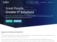 Desktop screenshot for mrwsystems.com