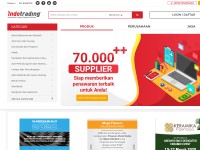 Desktop screenshot for indotrading.com