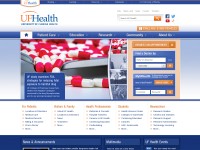 Desktop screenshot for shands.org