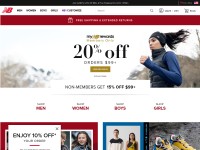 Desktop screenshot for newbalance.com