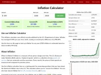 Desktop screenshot for in2013dollars.com