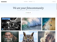 Desktop screenshot for fotocommunity.com