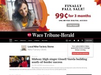 Desktop screenshot for wacotrib.com