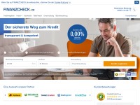 Desktop screenshot for finanzcheck.de