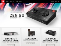 Desktop screenshot for zh.antelopeaudio.com