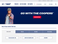 Desktop screenshot for coopertire.com
